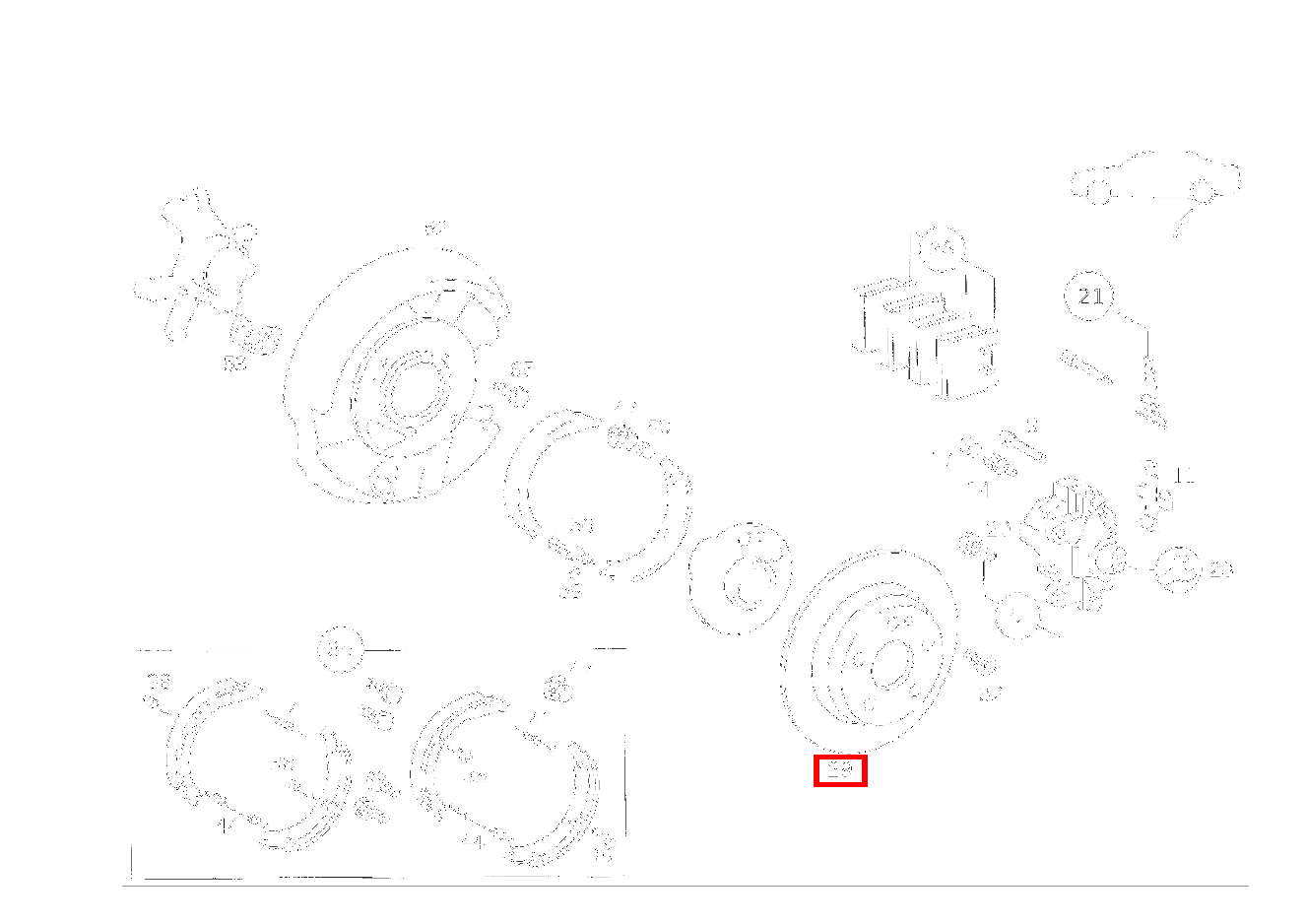 Bremsscheibe HINTERACHSE CLK 200 COUPE BCA 208 Bremsscheibe HINTERACHSE CLK 200 COUPE BCA 208
