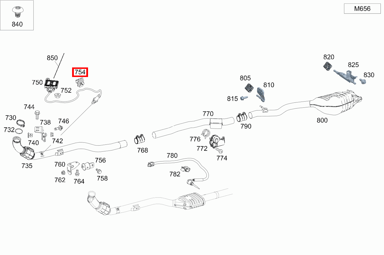 Schelle BEFESTIGUNG SONDENLEITUNG; 18.0X18.5 MM E 400 d 4MATIC T-Modell All-Terrain 213