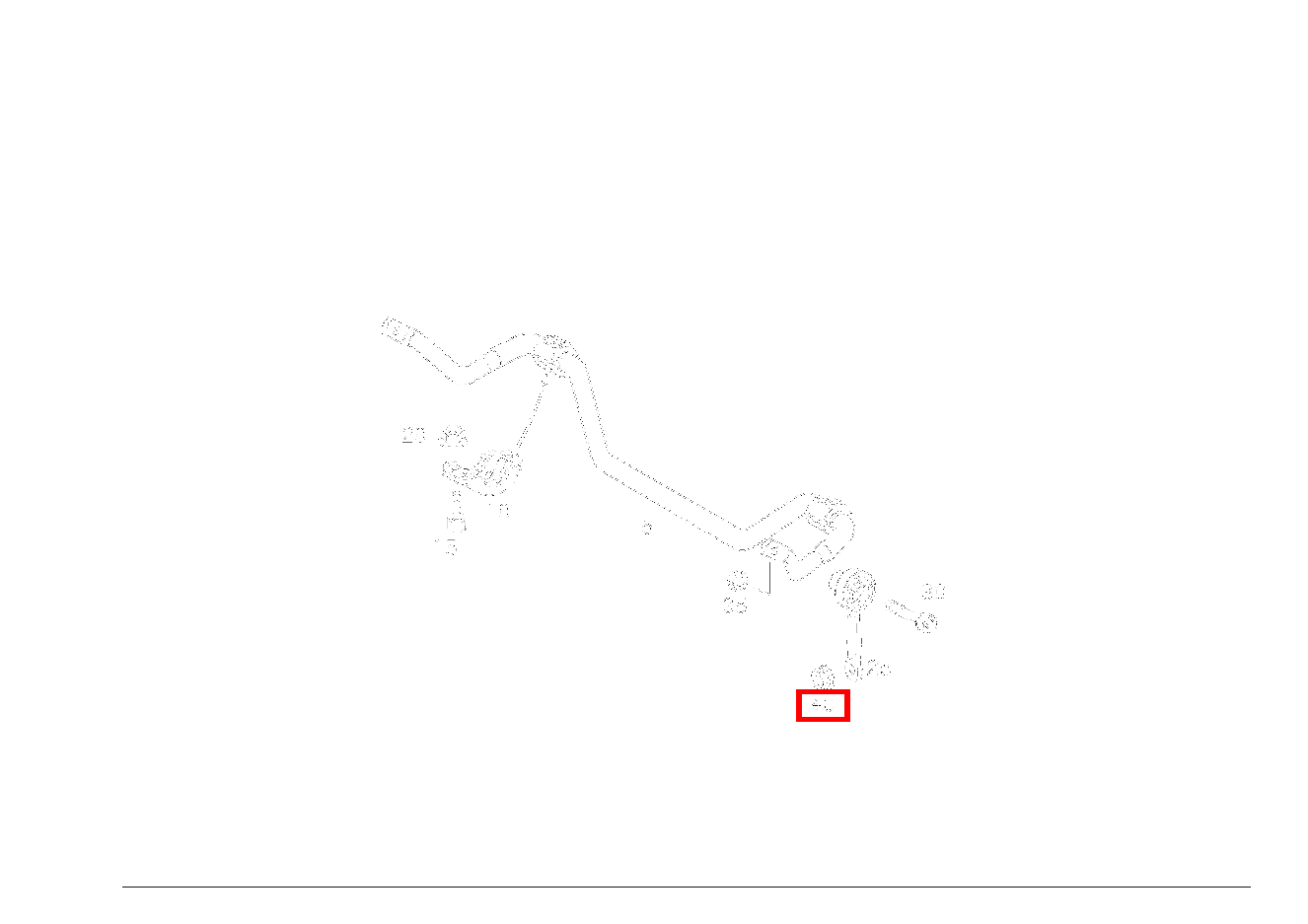 KLEMMMUTTER STANGE AN DREHSTAB; M14X1.5 für E 211, CLS 219, S 220  