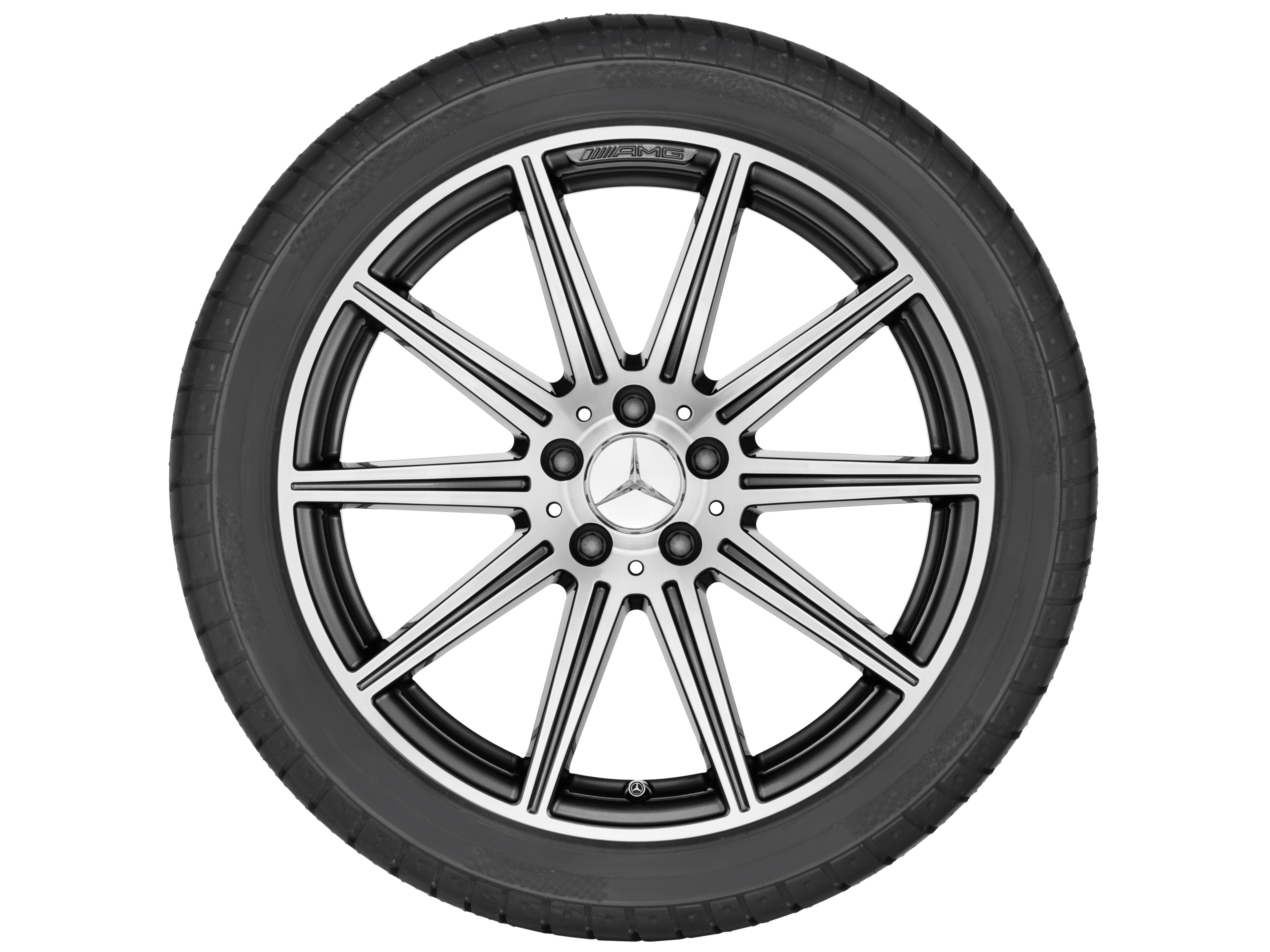 Mercedes-Benz - AMG 10-Speichen-Rad, 48,3 cm (19 Zoll) AMG 10-Speichen-Rad, 48,3 cm (19 Zoll)