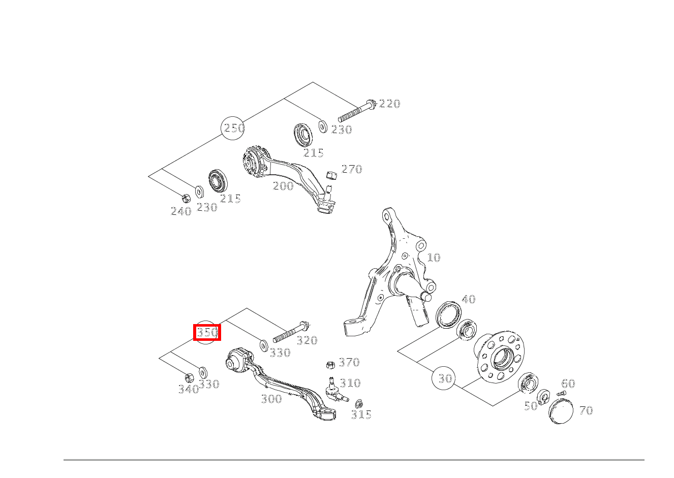 TEILESATZ STELLSCHRAUBE NUR FUER EINSTELLARBEITEN,RECHTS CLS 250 Shooting Brake BlueTEC 4MATIC 218