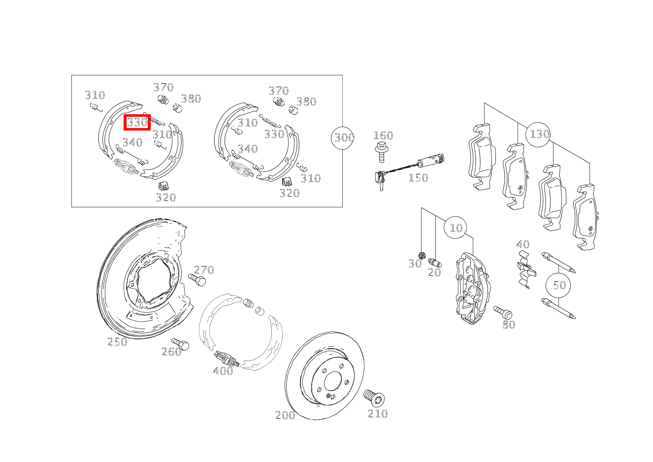 Zugfeder Bremsbackenrückholung SLS AMG GT Roadster Final Edition 197 Zugfeder Bremsbackenrückholung SLS AMG GT Roadster Final Edition 197