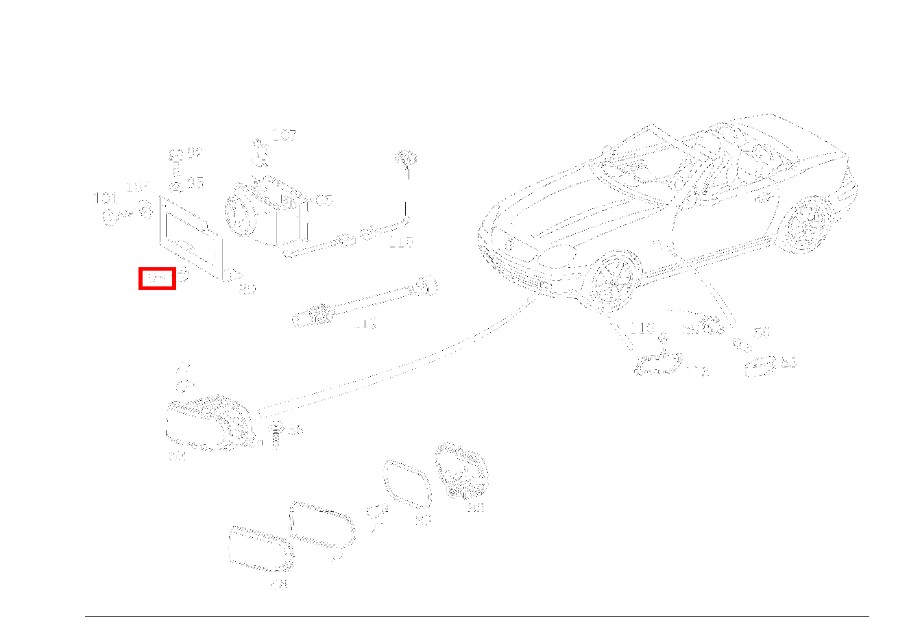 Mutter HALTER AN VERKLEIDUNG; M6 SLK230 170 Mutter HALTER AN VERKLEIDUNG; M6 SLK230 170