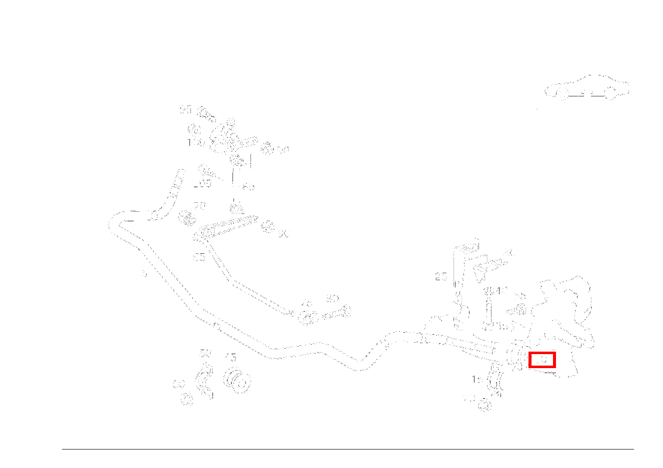 Elastomerlager DREHSTAB AN QUERLENKER SL 600 Roadster mit Automatik 129