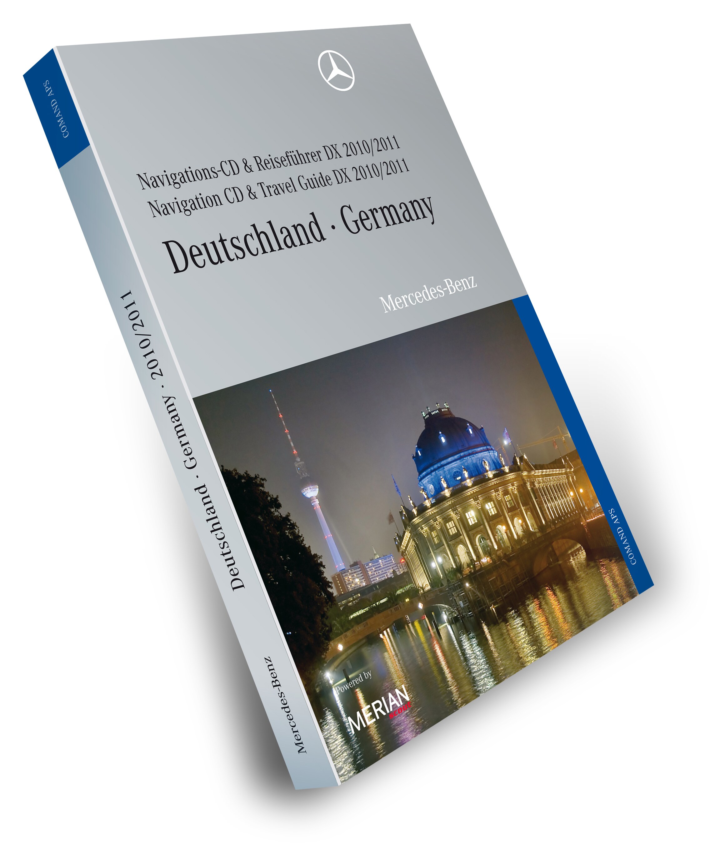 Navigations-CD, Deutschland, mit Merian Reise