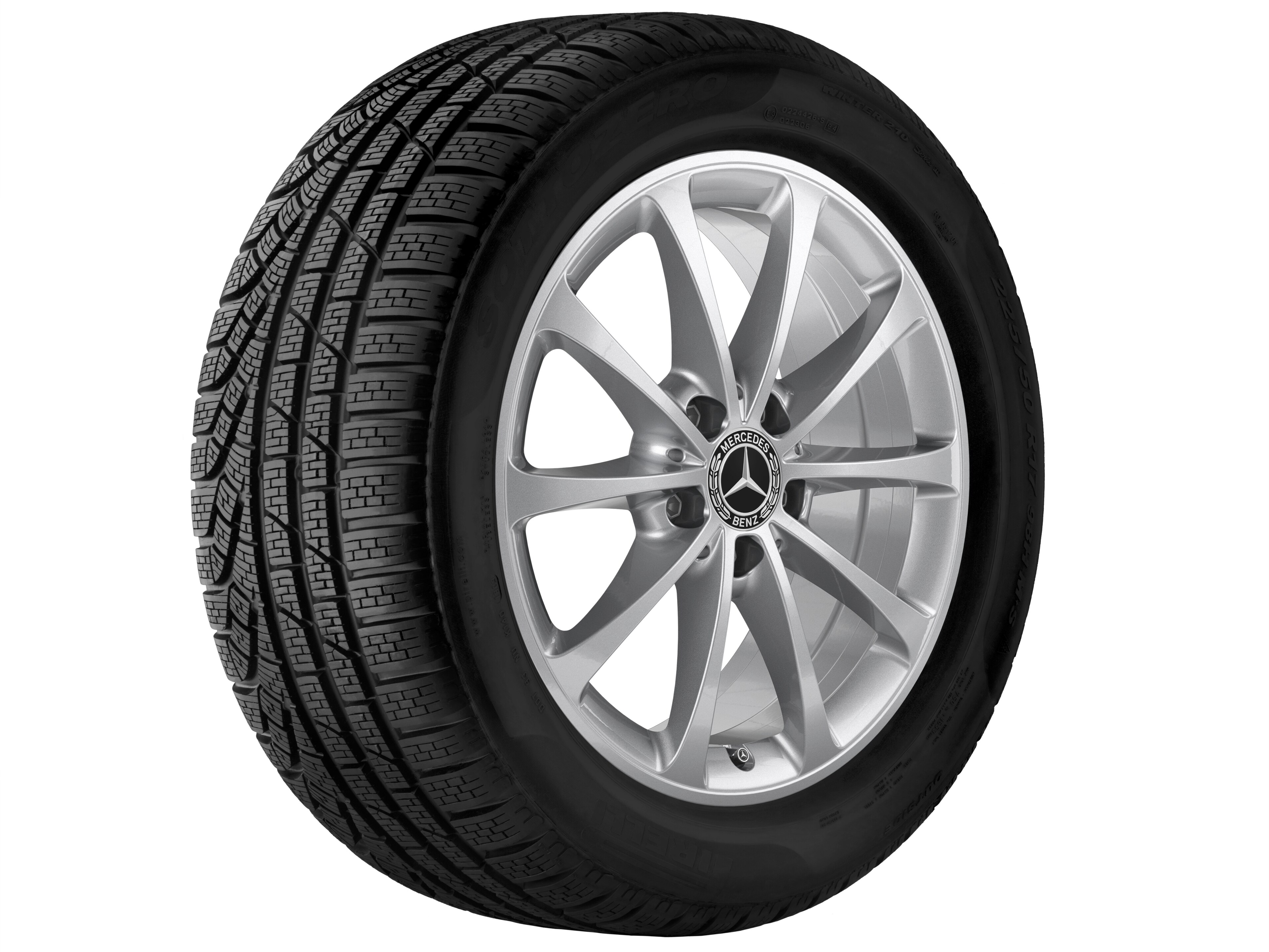 10-Speichen-Rad, 43,2 cm (17 Zoll)