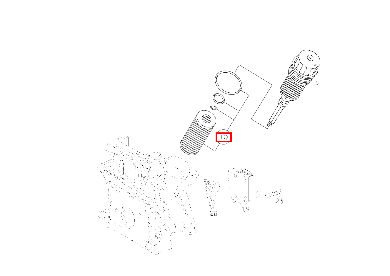 Teilesatz Filtereinsatz (TEILESATZ) E 220 CDI T-Modell 212 Teilesatz Filtereinsatz (TEILESATZ) E 220 CDI T-Modell 212