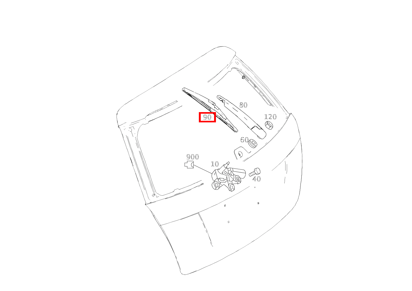 Wischerblatt GLC2504M 253 Wischerblatt GLC2504M 253