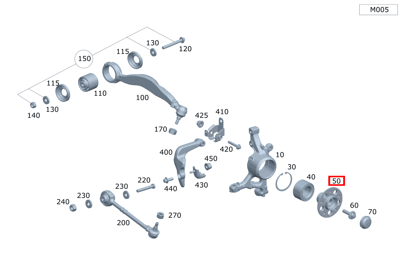 WELLENFLANSCH LINKS UND RECHTS E 350 4MATIC Limousine BCA 212 WELLENFLANSCH LINKS UND RECHTS E 350 4MATIC Limousine BCA 212