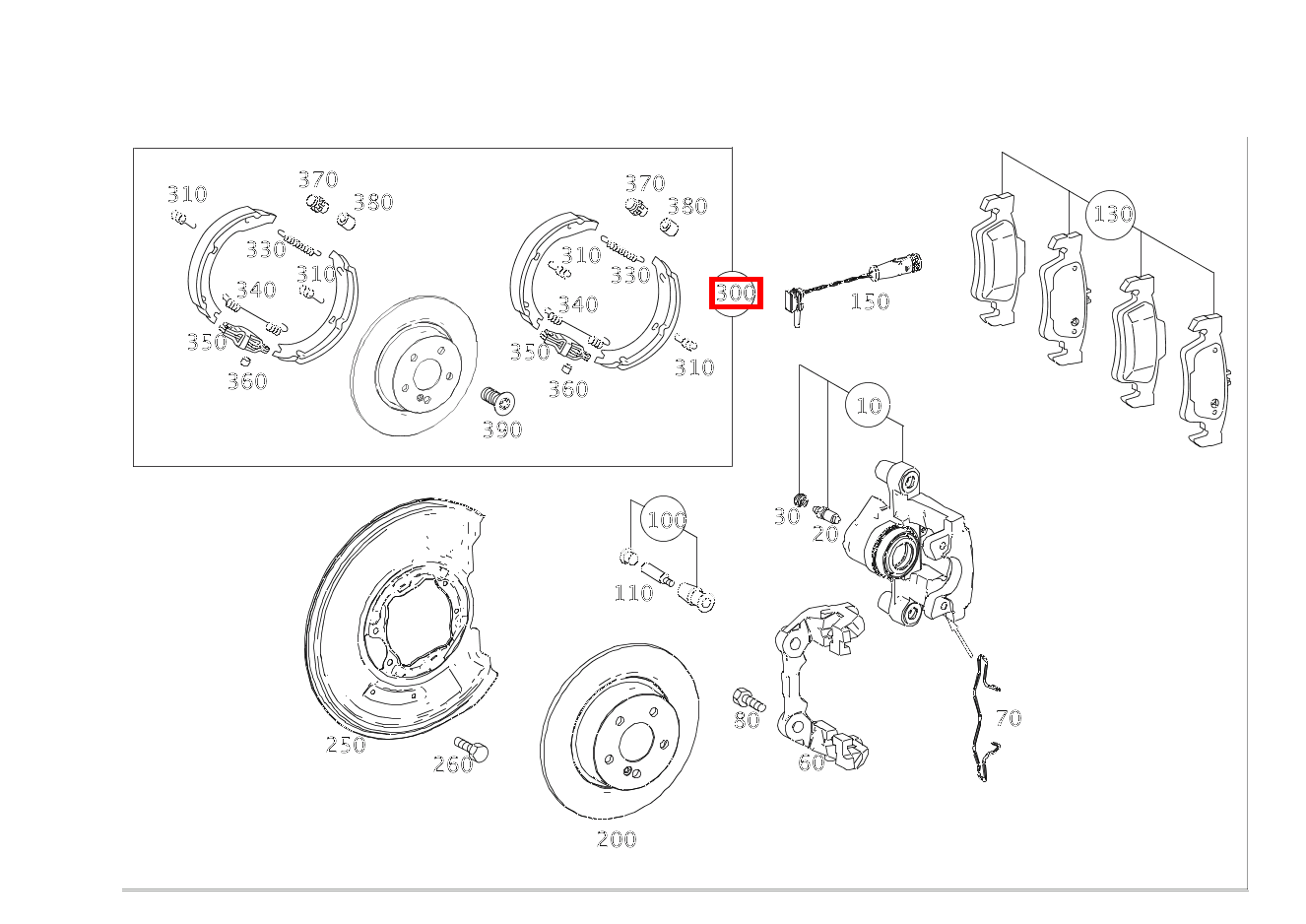 TEILESATZ BREMSBACKE Teilesatz CLS 250 Shooting Brake BlueTEC 4MATIC 218 TEILESATZ BREMSBACKE Teilesatz CLS 250 Shooting Brake BlueTEC 4MATIC 218