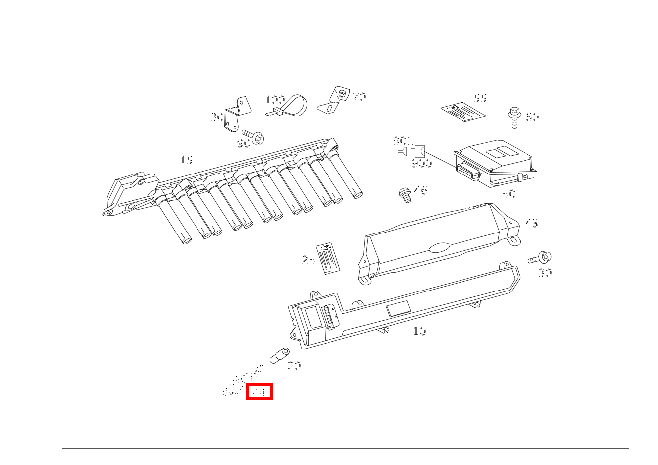 Zündkerze Rechts S 65 AMG L 220 Zündkerze Rechts S 65 AMG L 220