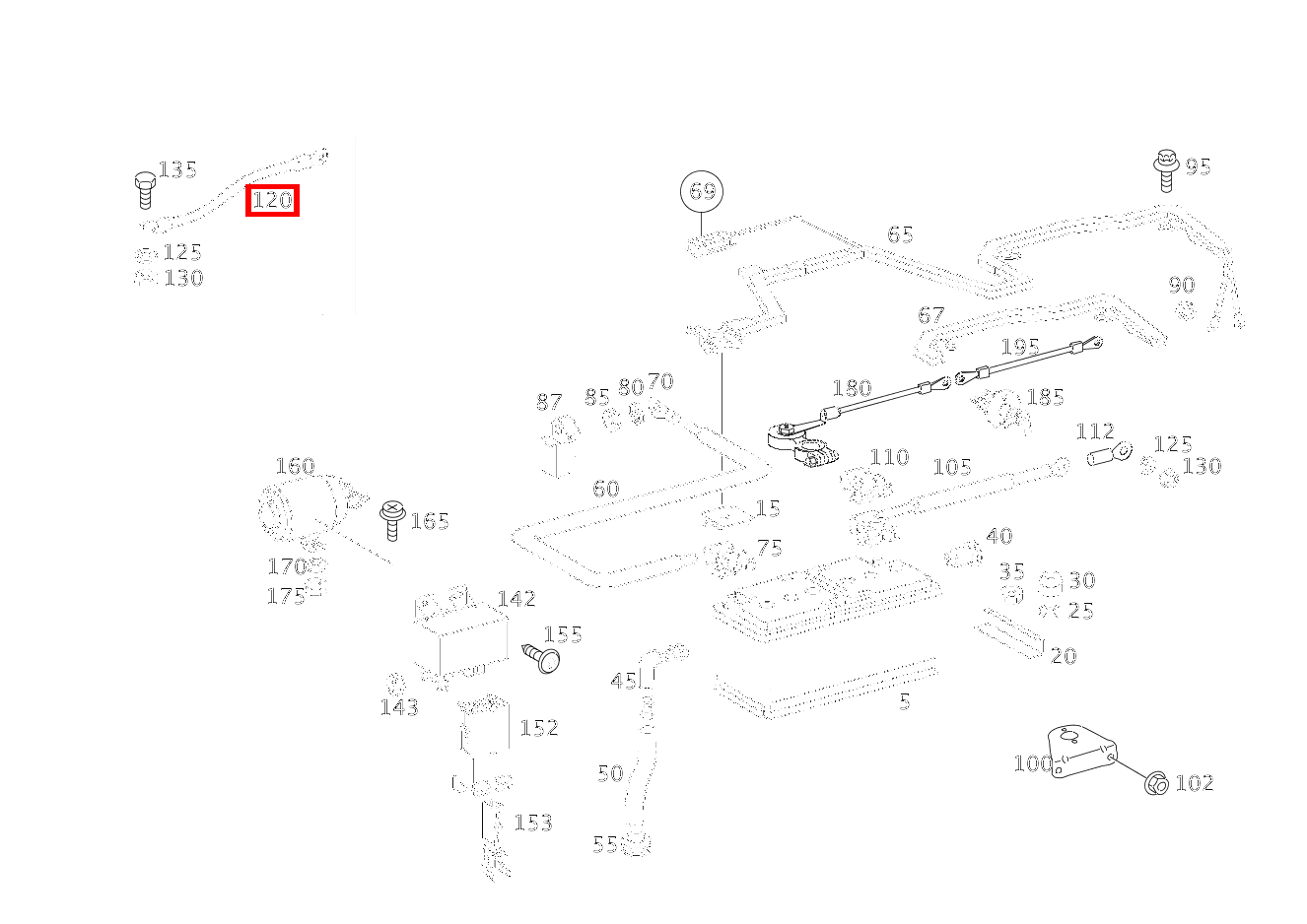 Masseband MOTORTRAEGER ZUM RAHMEN 416 4X2 3550 460 Masseband MOTORTRAEGER ZUM RAHMEN 416 4X2 3550 460
