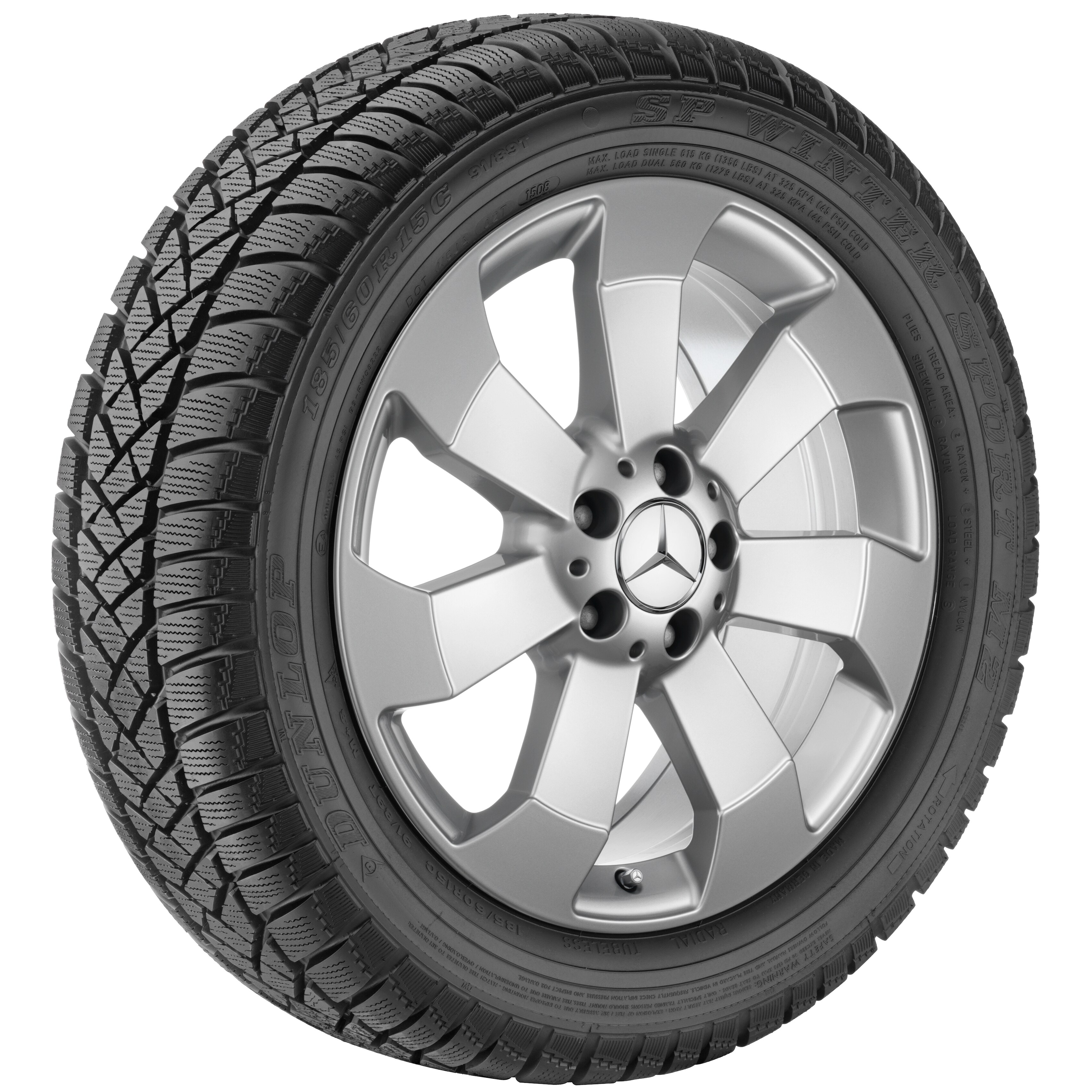 MB 7-Speichen-Rad, 45,7 cm (18 Zoll)