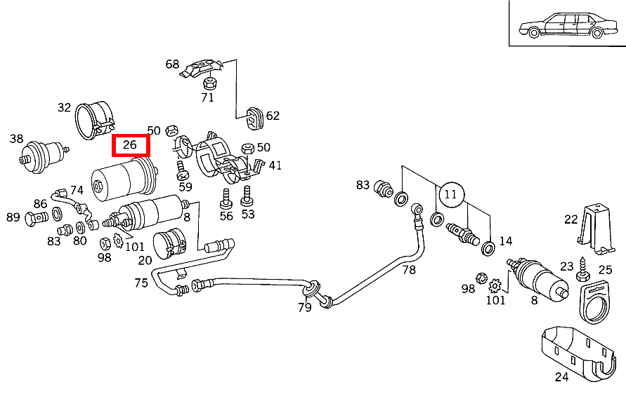Kraftstofffilter B 180 247 Kraftstofffilter B 180 247