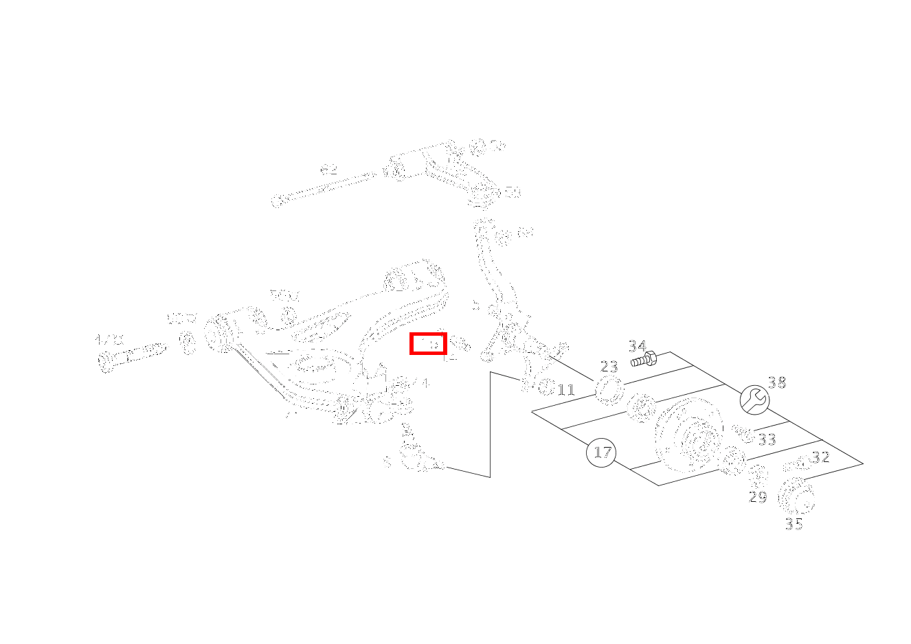 Schutzkappe LENKANSCHLAG C 200 T CDI 202 Schutzkappe LENKANSCHLAG C 200 T CDI 202