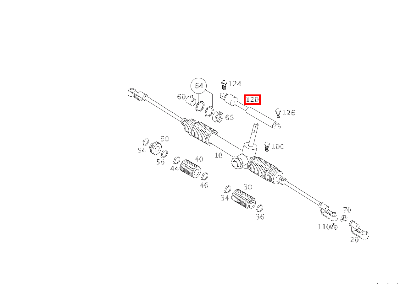 LENKUNGSDAEMPFE LENKKONSOLE GLC 300 de 4MATIC 254