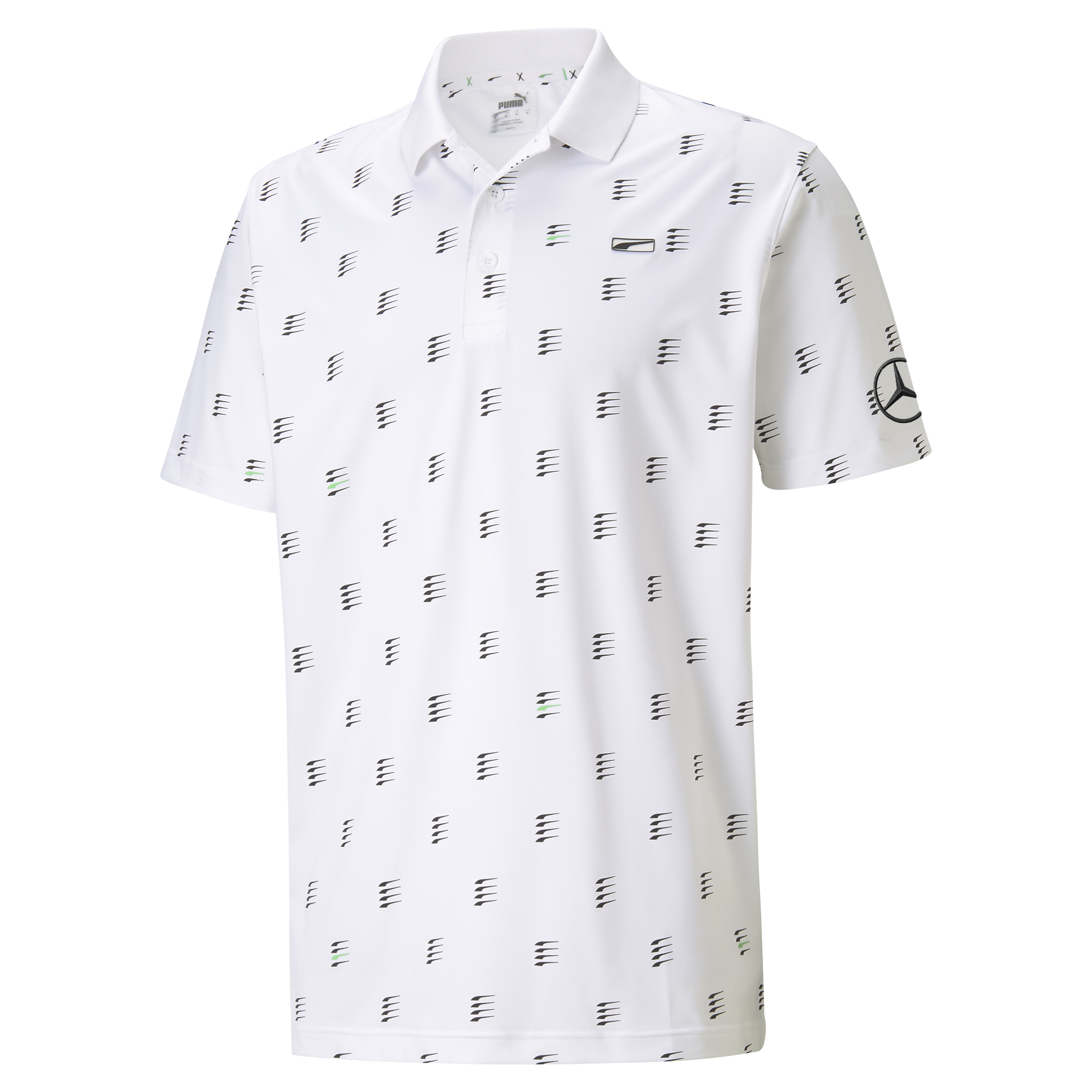 Golf-Poloshirt Herren, weiß