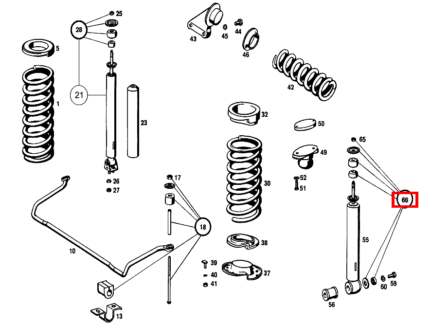 Befestigungsteile SL 280 113