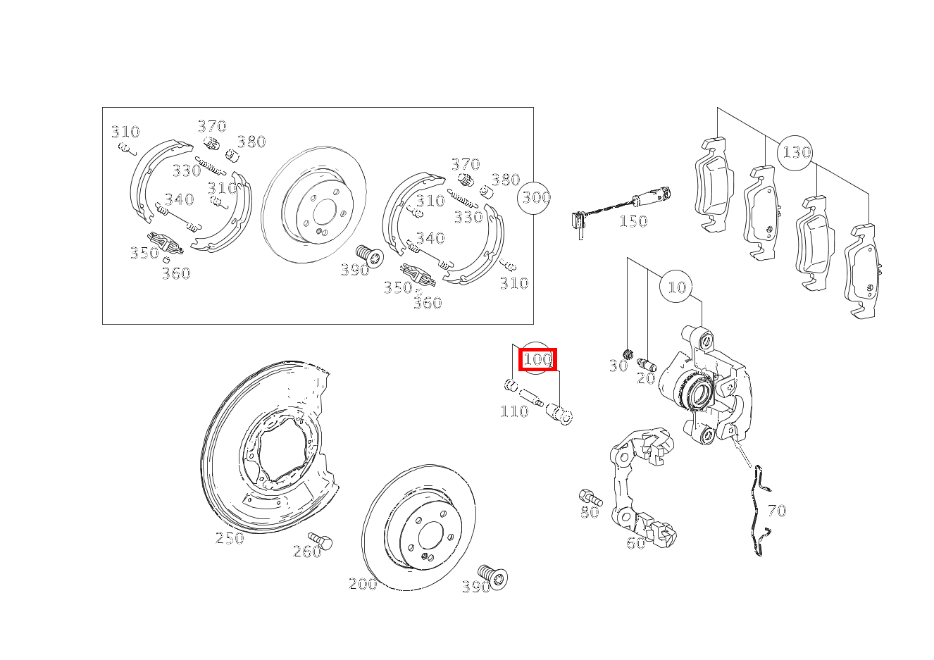 TEILESATZ FUEHRUNGSBUCHSE Teilesatz GLK 350 4MATIC 204 TEILESATZ FUEHRUNGSBUCHSE Teilesatz GLK 350 4MATIC 204