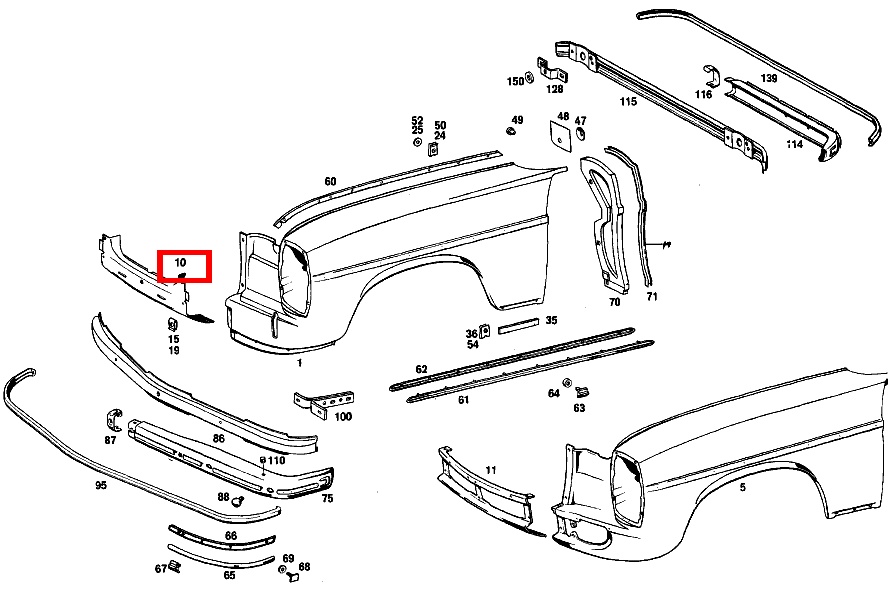VORDERTEIL für Strich-Acht 115 kaufen 