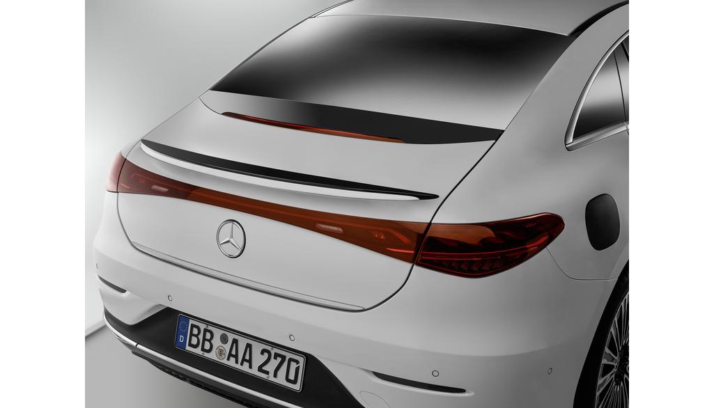 Heckspoiler Polyurethan, grundiert, EQE V295 Heckspoiler Polyurethan, grundiert, EQE V295