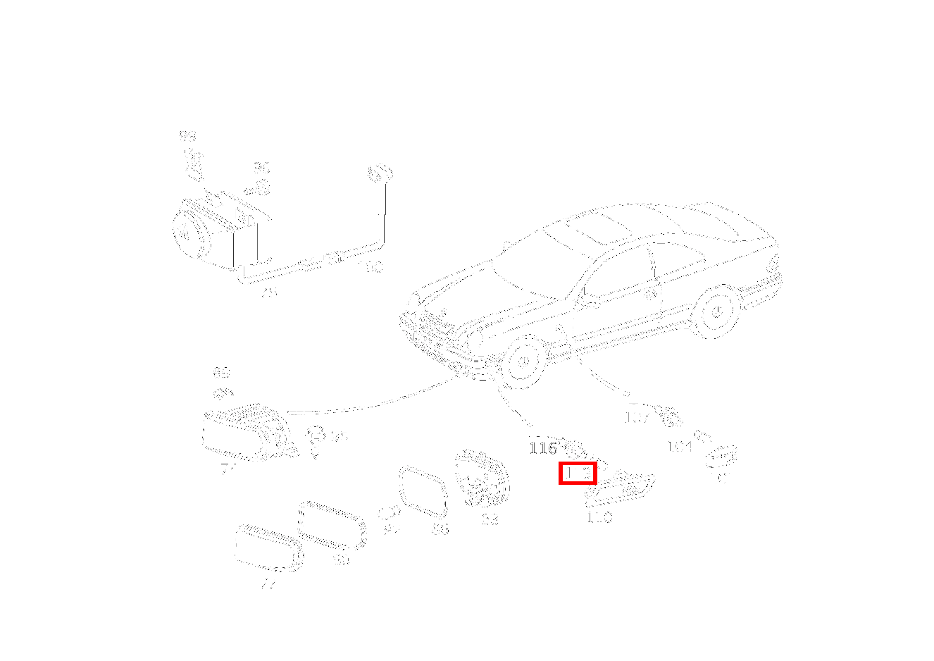 Glühlampe SEITENMARKIERUNGSLEUCHTE W 5W; 12V-5W CLK 55 AMG CABR. 208 Glühlampe SEITENMARKIERUNGSLEUCHTE W 5W; 12V-5W CLK 55 AMG CABR. 208