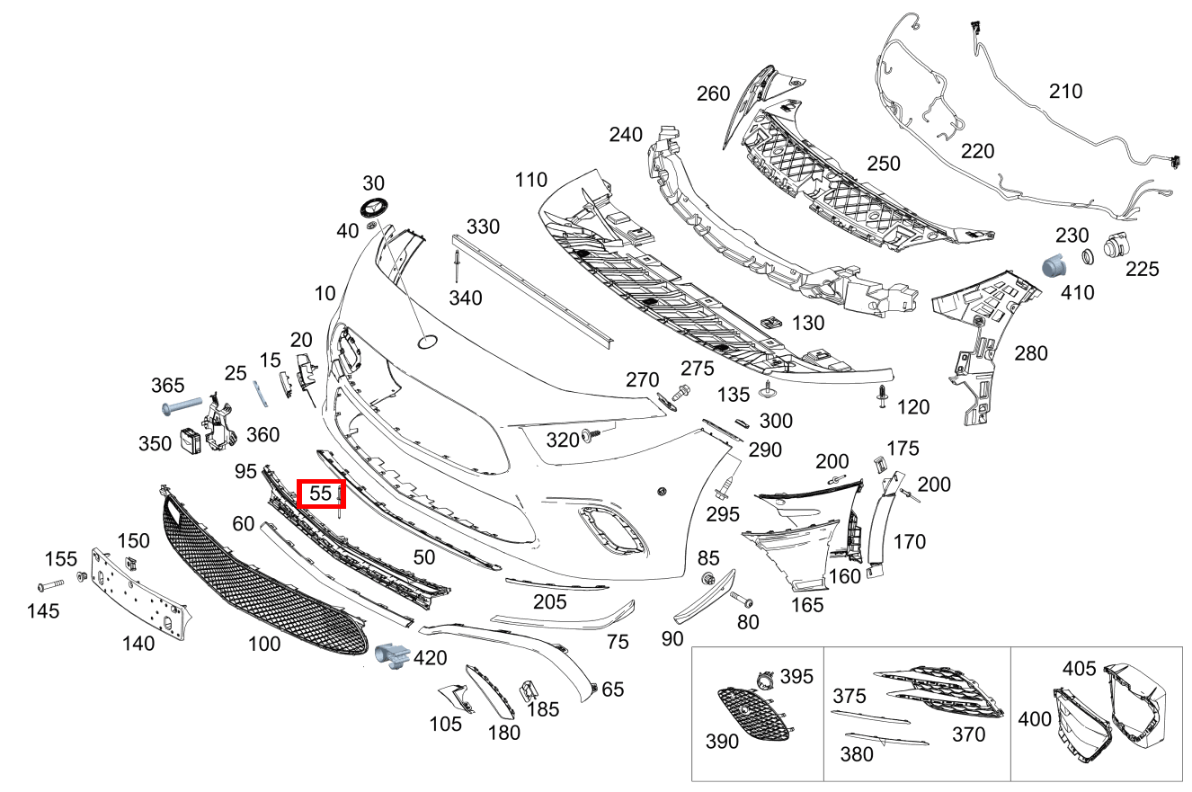 Spreizniet Befestigung Zierstab; 5mm Mercedes-AMG A 45 S 4MATIC+ Kompaktlimousine 177 Spreizniet Befestigung Zierstab; 5mm Mercedes-AMG A 45 S 4MATIC+ Kompaktlimousine 177