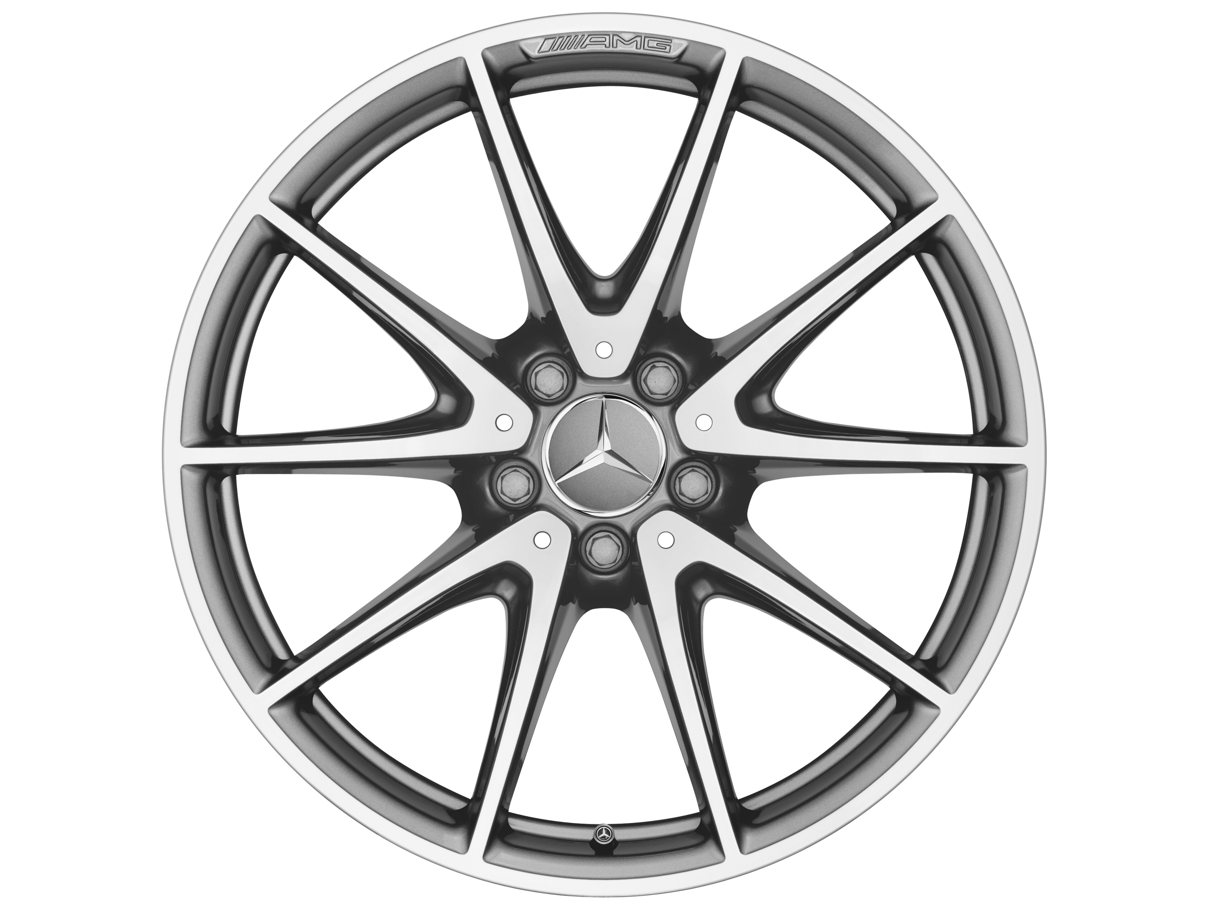 Mercedes-Benz - AMG 10-Speichen-Rad, 48,3 cm (19 Zoll) AMG 10-Speichen-Rad, 48,3 cm (19 Zoll)