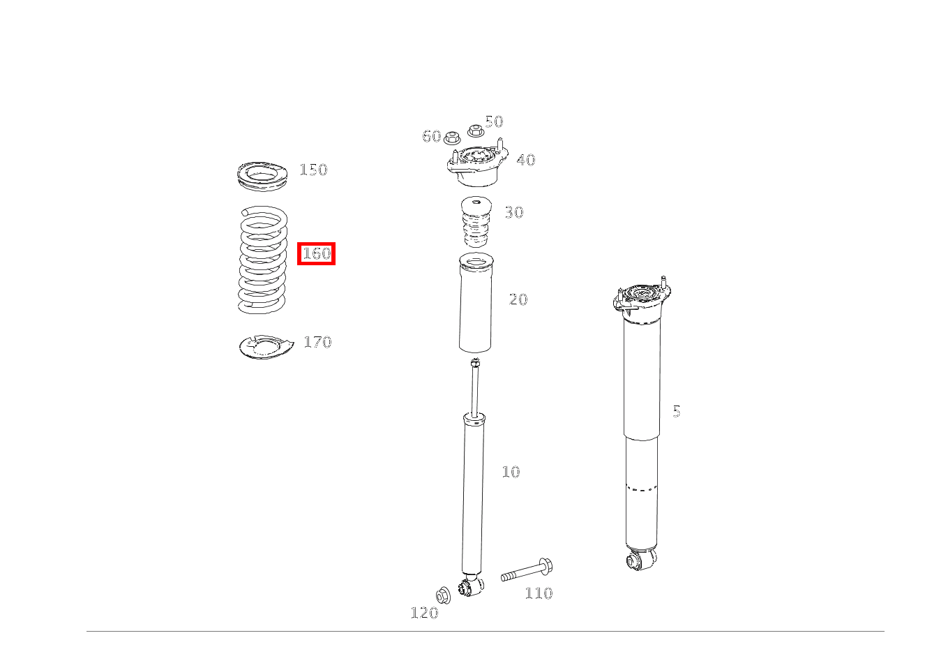 Hinterfeder FARBKENNZEICHNUNG: 2 X VIOLETT C320TCDI 4M 204 Hinterfeder FARBKENNZEICHNUNG: 2 X VIOLETT C320TCDI 4M 204