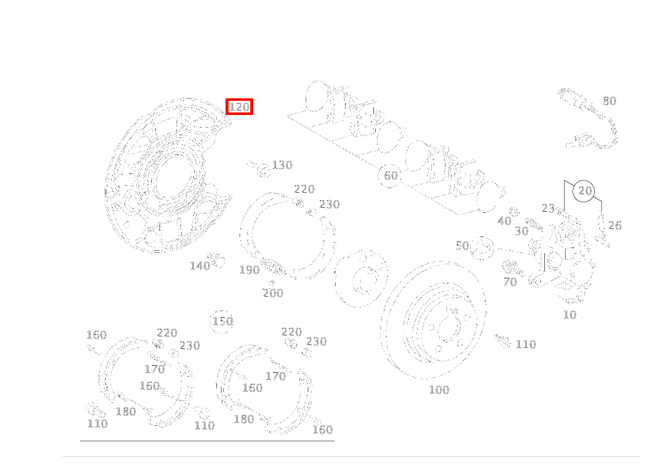 Schutzblech LINKS C 220 d T-Modell 205