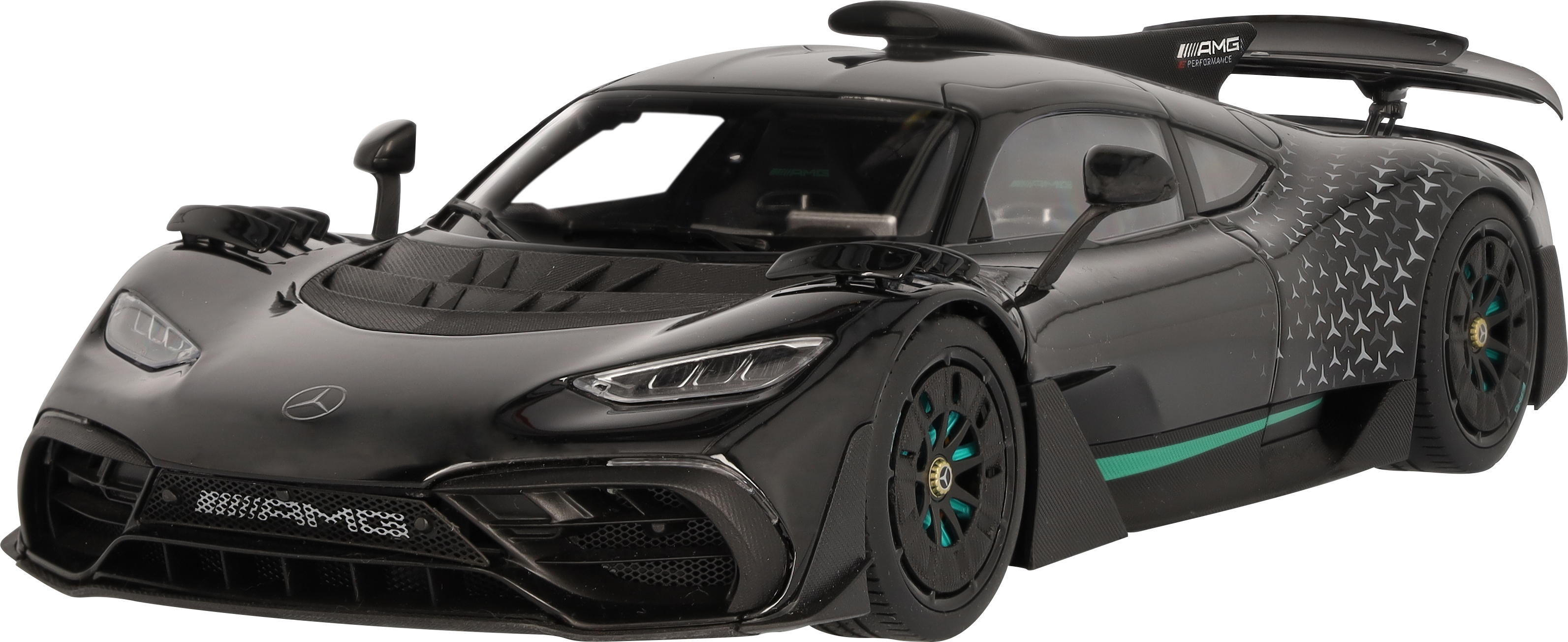 Mercedes-Benz -  Mercedes-AMG ONE, C298 black, NZG, 1:18