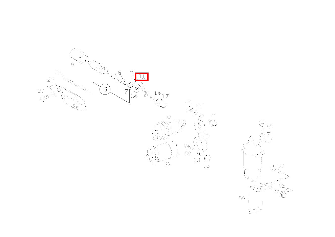 Kraftstoffschlauch KRAFTSTOFFPUMPE ZUM KRAFTSTOFFILTER 230 GE ST. LG 460 Kraftstoffschlauch KRAFTSTOFFPUMPE ZUM KRAFTSTOFFILTER 230 GE ST. LG 460