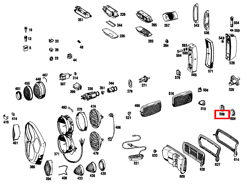 Tülle 6MM/18MM 280 SEL 4.5 108 Tülle 6MM/18MM 280 SEL 4.5 108
