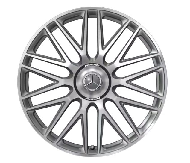 AMG Schmiederad 10-Doppelspeichen-Design, 21 Zoll, 10,5 J x 21 ET 42, titangrau AMG Schmiederad 10-Doppelspeichen-Design, 21 Zoll, 10,5 J x 21 ET 42, titangrau