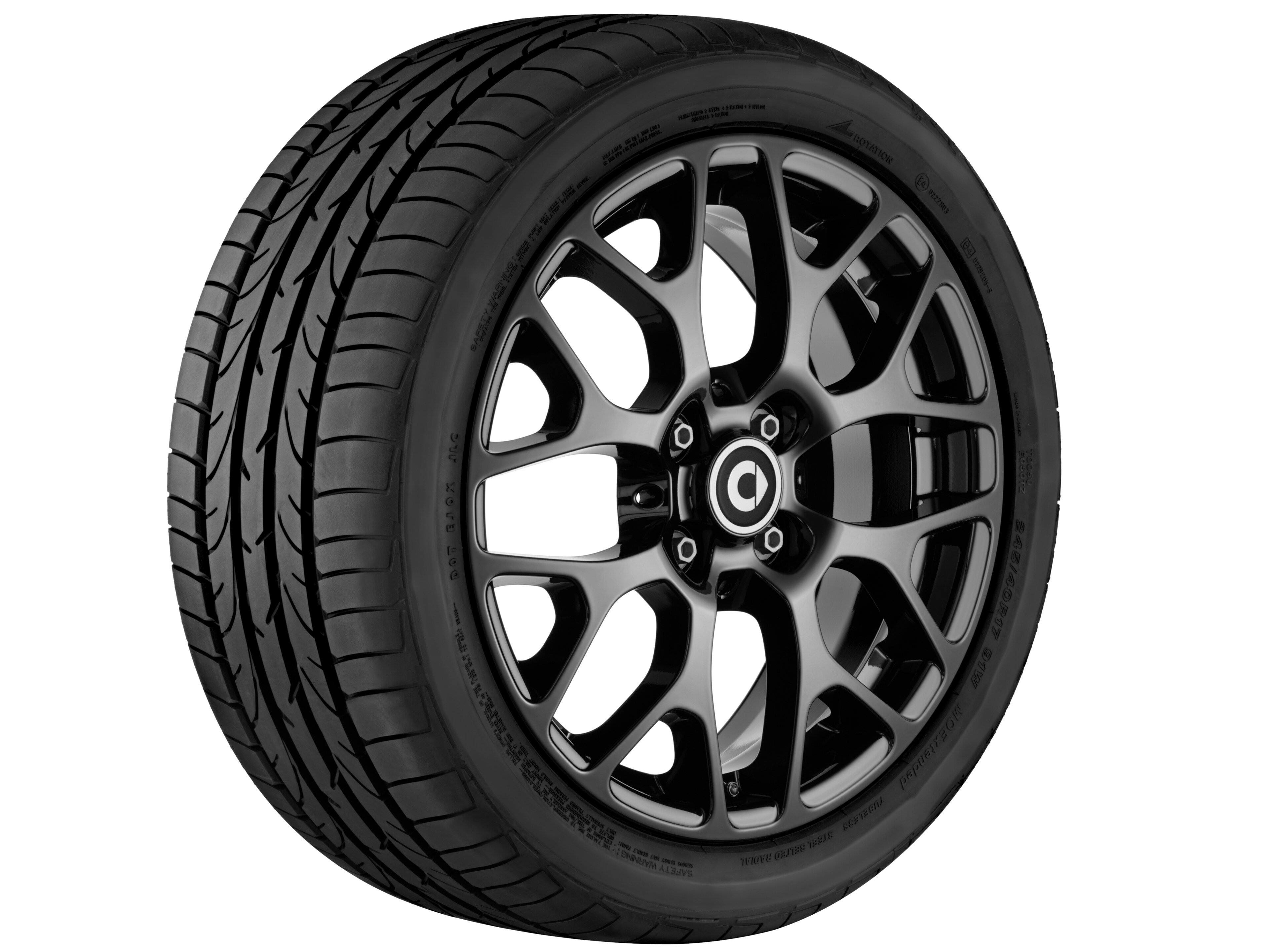 Mercedes-Benz - 8-Speichen-Leichtmetallrad, 40,6 cm (16 Zoll) 8-Speichen-Leichtmetallrad, 40,6 cm (16 Zoll)