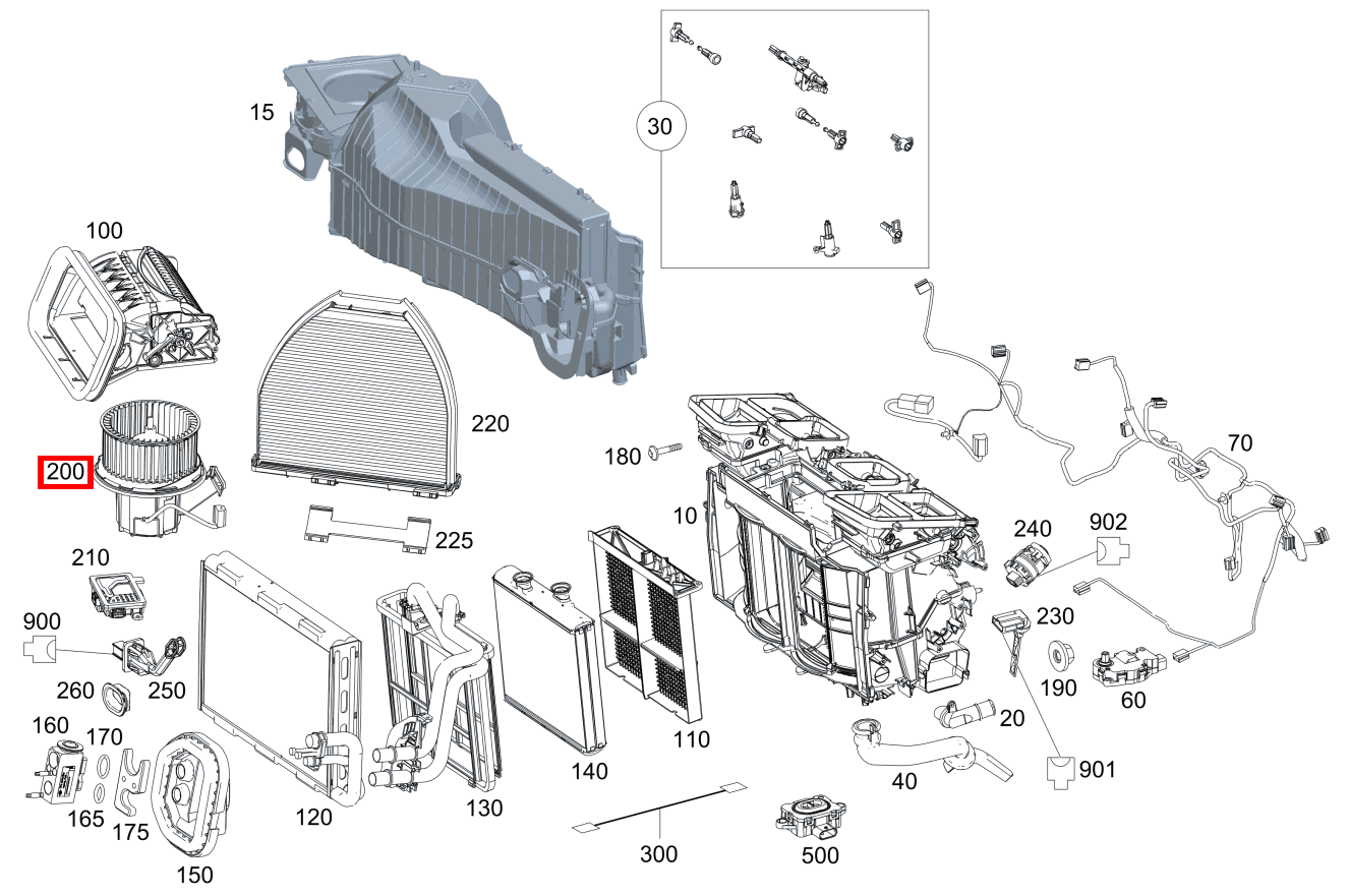 Radialgebläse SL63 AMG 231