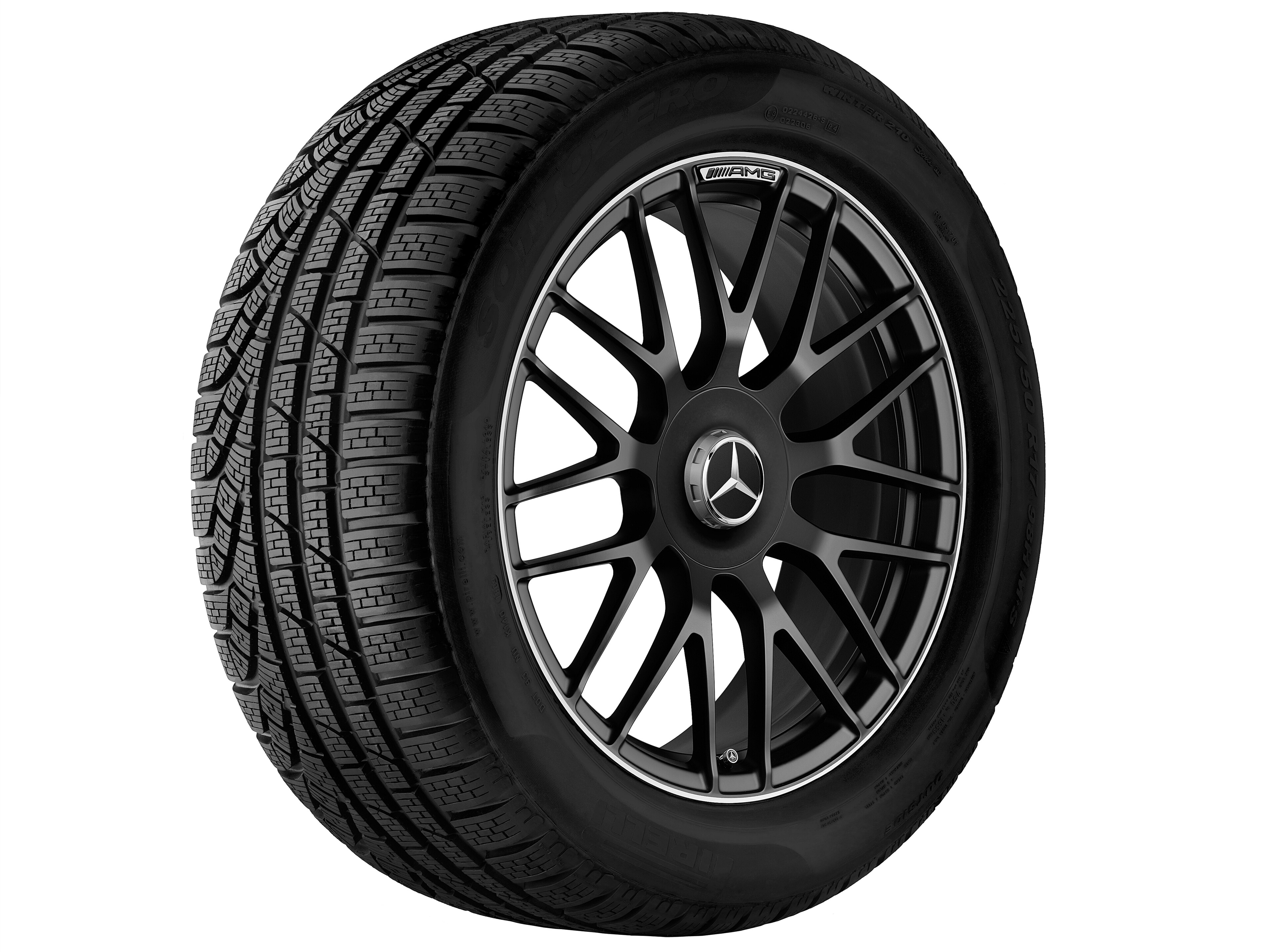 Mercedes-Benz - AMG Schmiederad im Kreuzspeichen-Design, 48,3 AMG Schmiederad im Kreuzspeichen-Design, 48,3