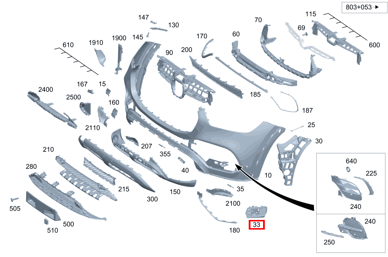 Absorber Links für GLE-Klasse 167 kaufen