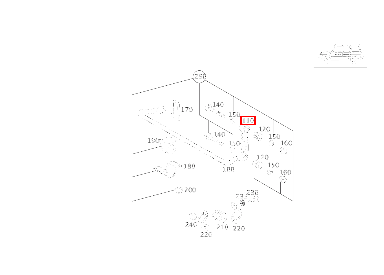 Verbindungsstange STABILISATOR VORN G 300 CDI/4X4/3428 Lang 461 Verbindungsstange STABILISATOR VORN G 300 CDI/4X4/3428 Lang 461