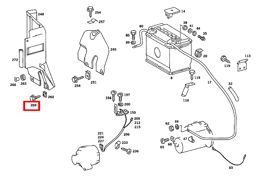 Blechschraube SCHUTZBLECH AN HALTER; 4.8X16 300 TDT 123
