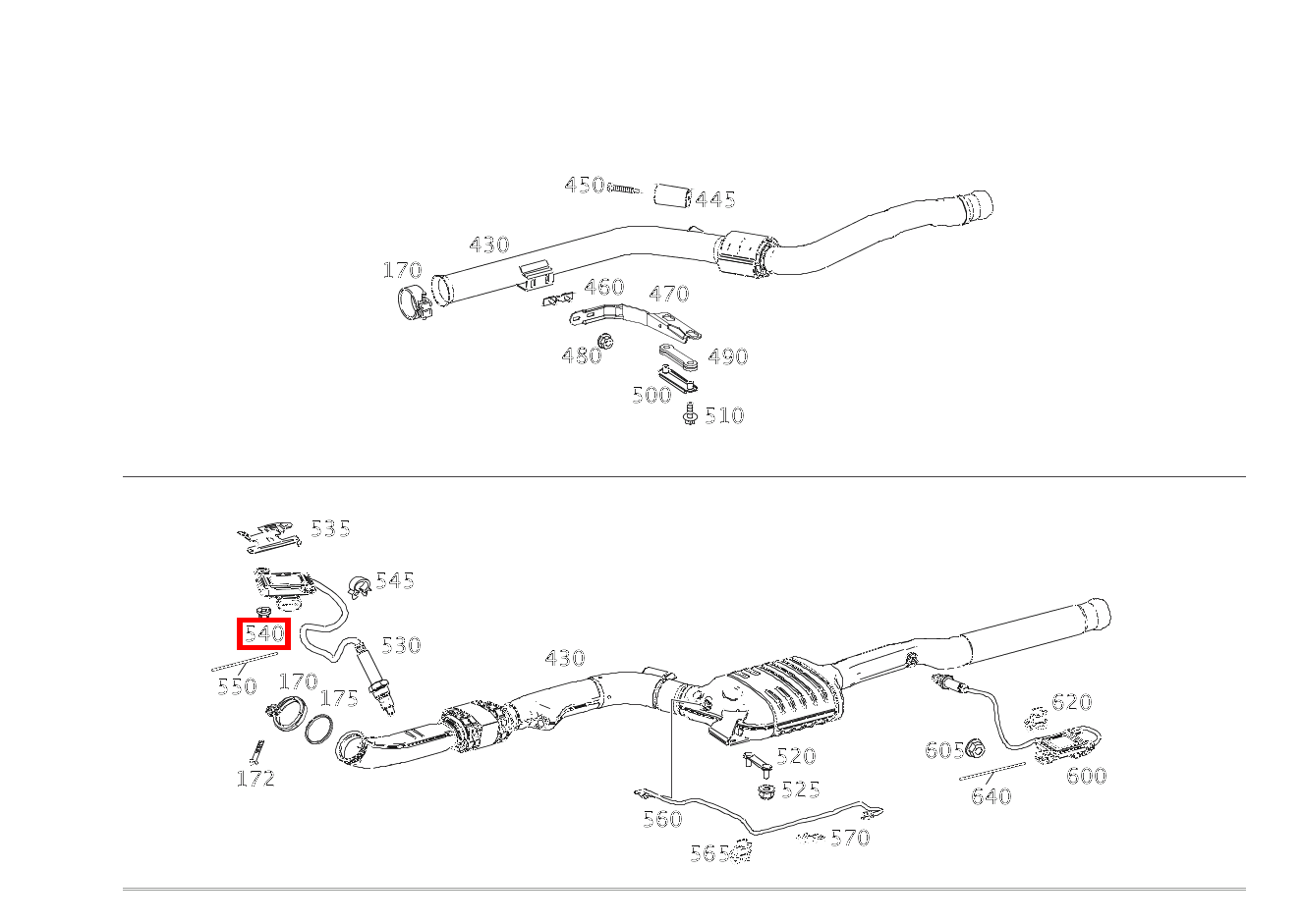 KUNSTSTOFFMUTTER HALTER AN UNTERBODEN CLS 250 Shooting Brake BlueTEC 4MATIC 218