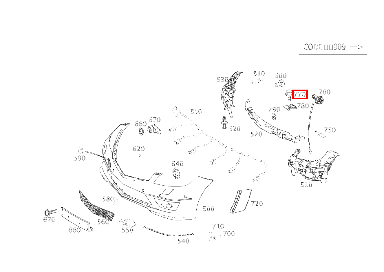 Blechschraube STOSSFAENGER AN TRAEGER OBEN; 3.5X22 CLC 350 Sportcoupé 203 Blechschraube STOSSFAENGER AN TRAEGER OBEN; 3.5X22 CLC 350 Sportcoupé 203