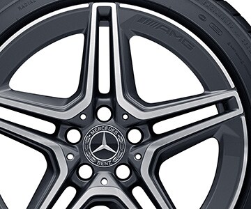 AMG 5-Doppelspeichen-Rad, 45,7 cm (18 Zoll), glanz