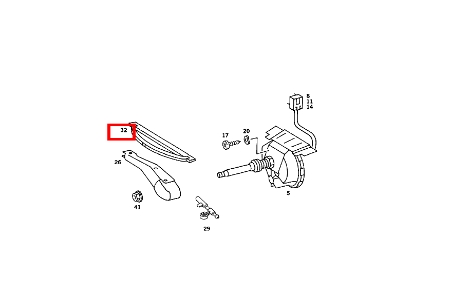 Wischerblatt 190 201