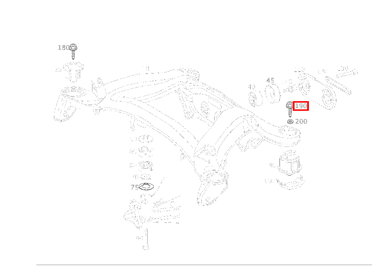 Kombi-Schraube AN RAHMENBODEN HINTEN; 12X1.5X78 , , und weitere kaufen