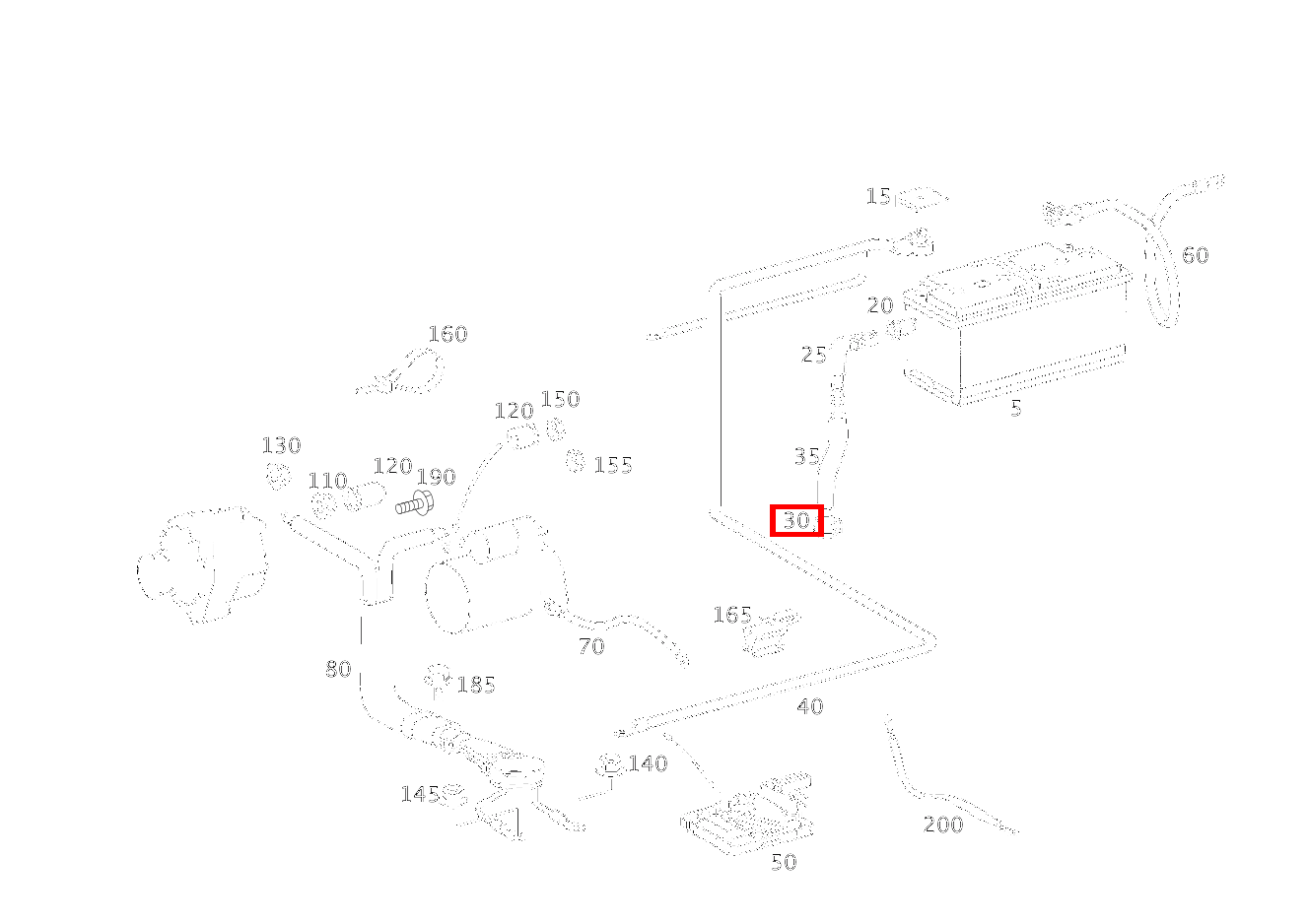 Durchführungstülle CL 65 AMG Coupé 215