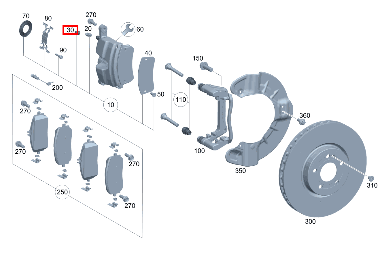 Kappe Entlüftungsventil Mercedes-AMG GLA 45 S 4MATIC+ 247