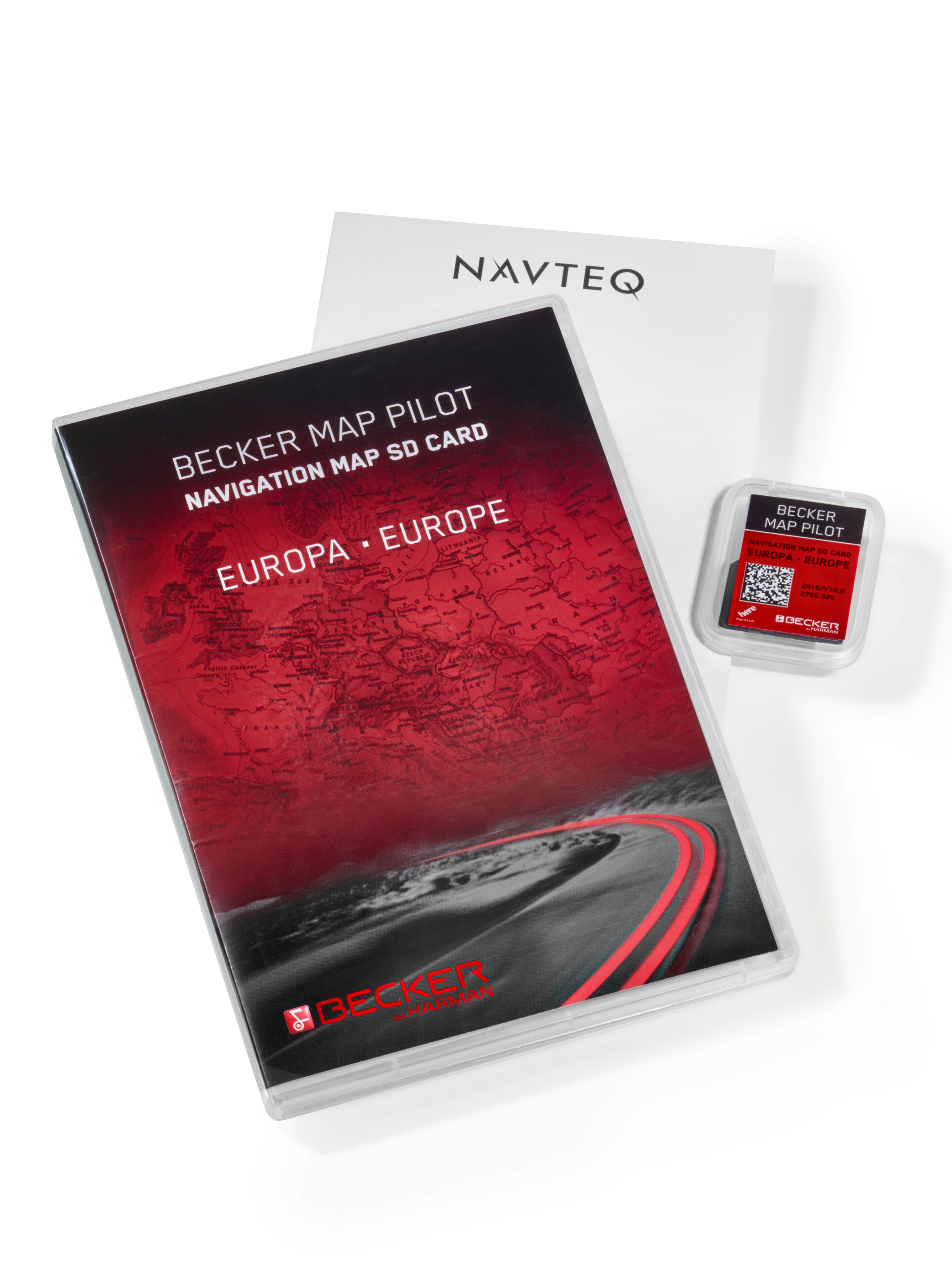 BeckerÂ® MAP PILOT, Navigations-SD-Karte, Euro