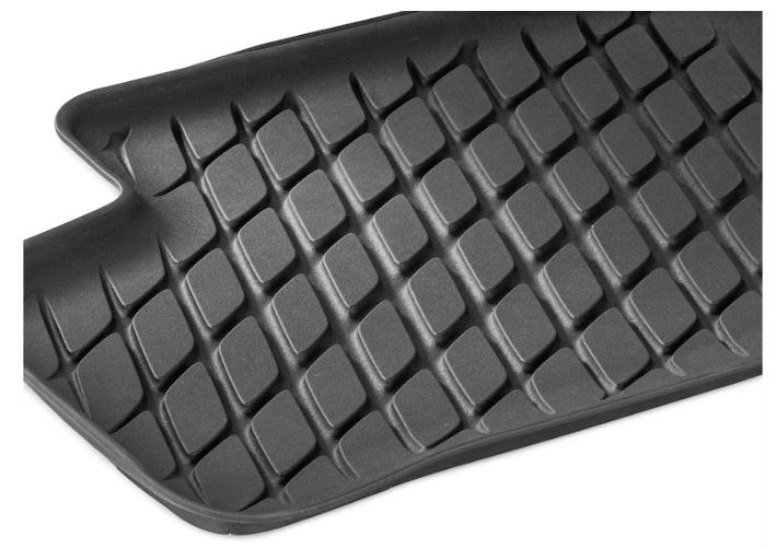 Fußraumschale EQB X243, Dynamic Squares, Fond, 2-teilig