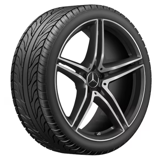 AMG Vielspeichen-Rad, 21 Zoll, 10,5 J x 21 ET 50, schwarz matt